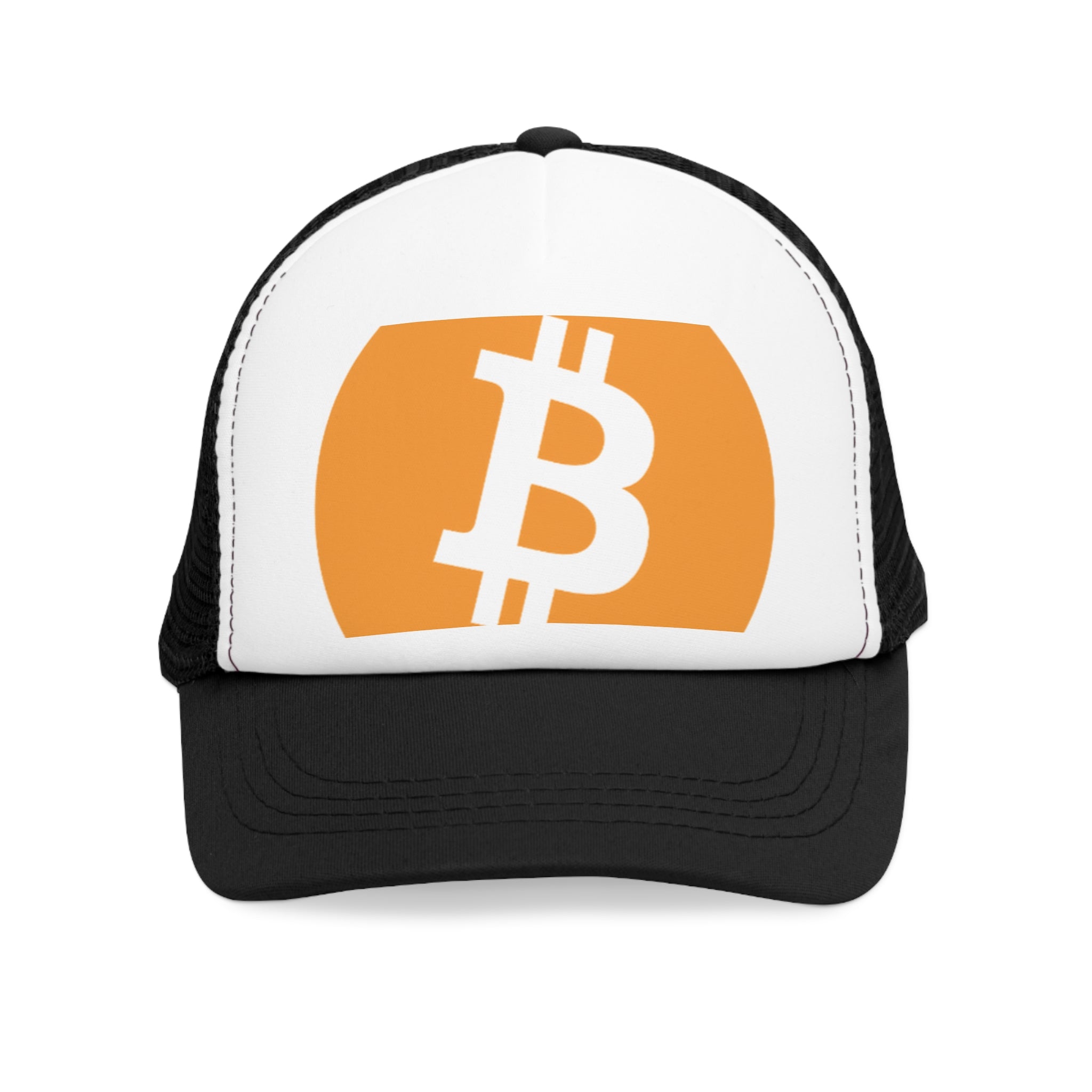 Bitcoin Mesh Cap, Trucker Hat for Crypto Lovers, Perfect Gift for Dads, Outdoor Events, Bitcoin Enthusiasts, Adjustable Cap