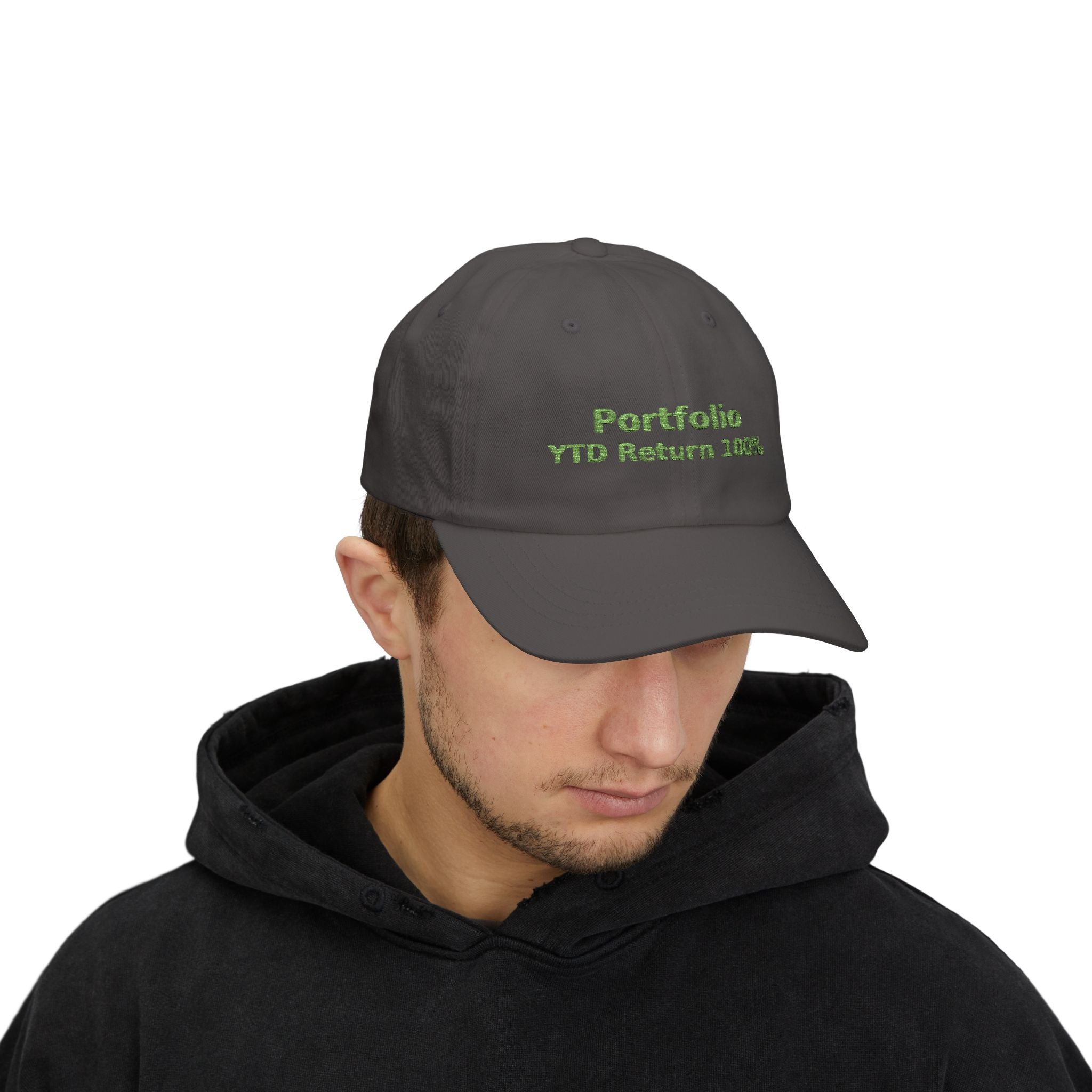 🔥 Portfolio up 100% YTD? What better way to flex that you’ve made smart investing decisions?  Whether you’re heading to an investing conference or just want to impress your investing friends, this cap is for you. 🧢💸