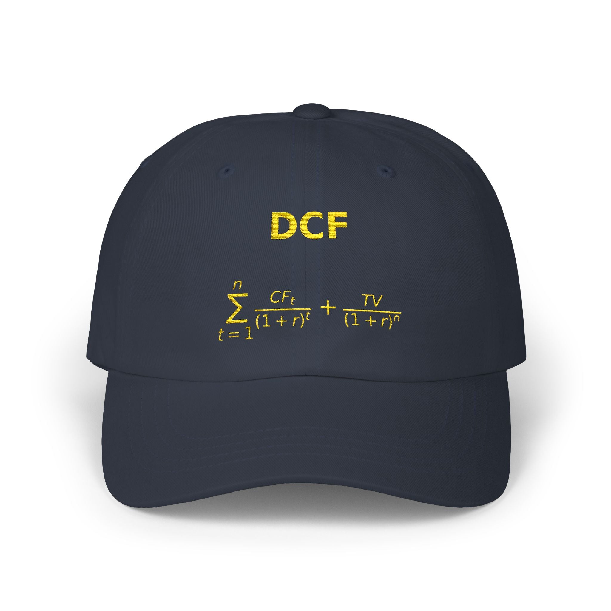 Classic Dad Cap with DCF Design - Casual Everyday Hat, Gift for Dads, Fashion Accessory, Summer Cap, Stylish Sun Hat