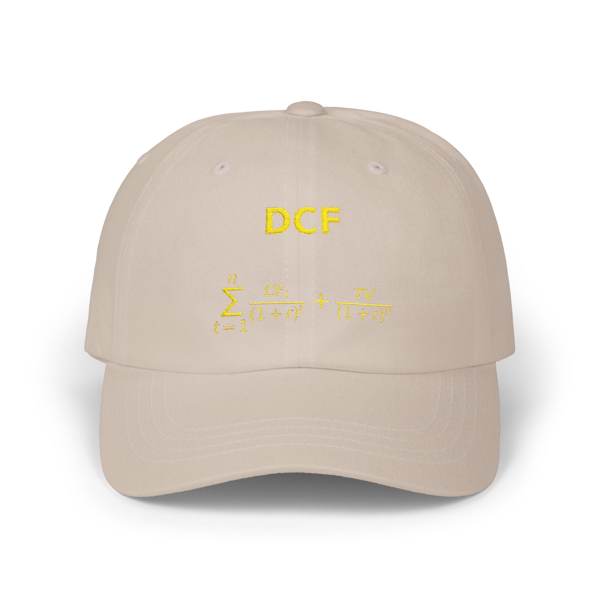 Classic Dad Cap with DCF Design - Casual Everyday Hat, Gift for Dads, Fashion Accessory, Summer Cap, Stylish Sun Hat