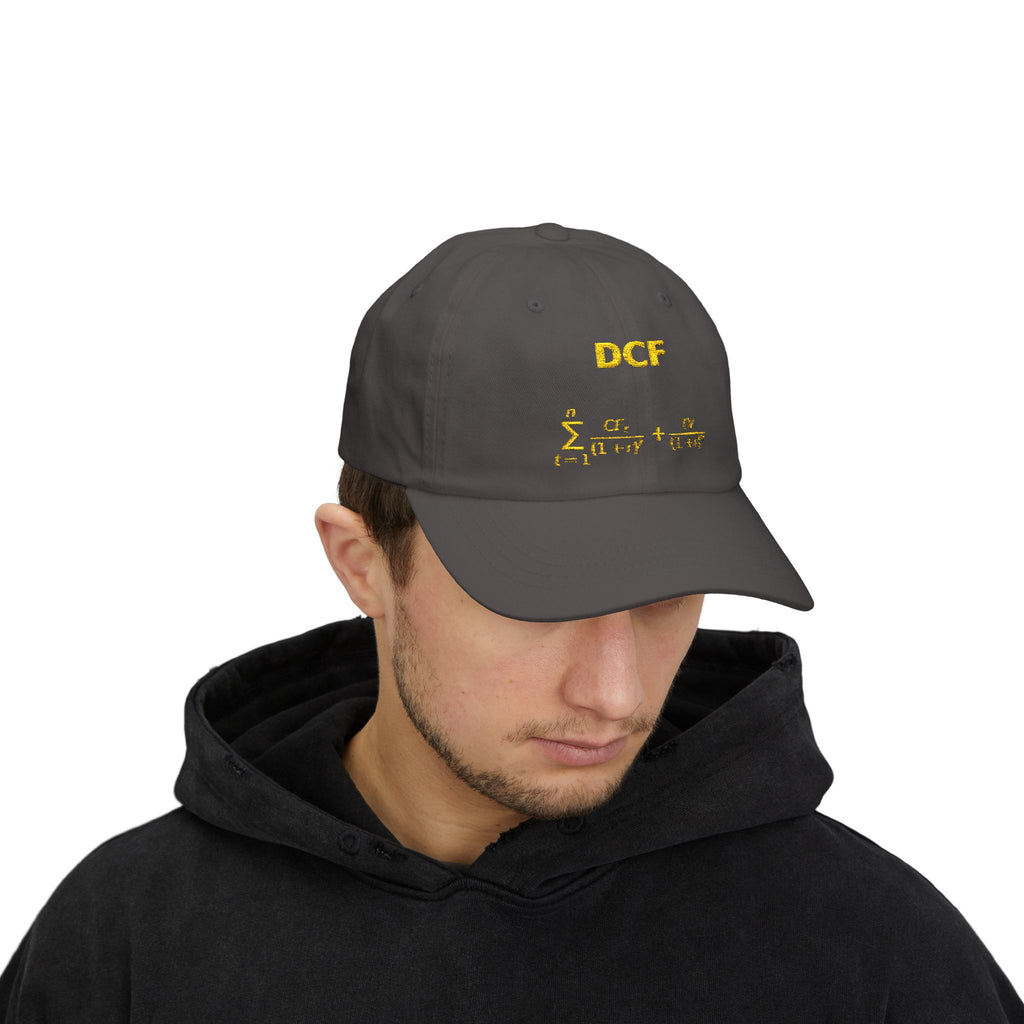 Classic Dad Cap with DCF Design - Casual Everyday Hat, Gift for Dads, Fashion Accessory, Summer Cap, Stylish Sun Hat