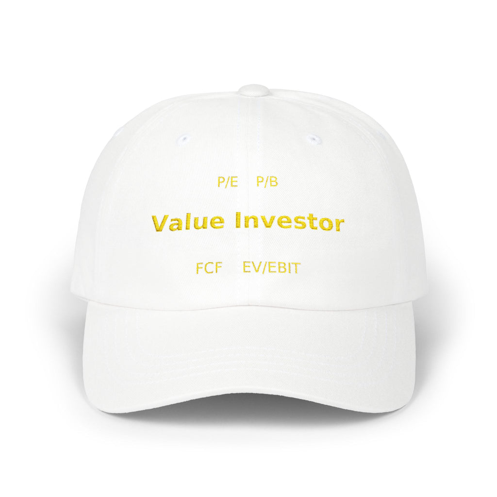 Value Investor Classic Dad Cap, Men’s Adjustable Cotton Hat, Gift for Finance Enthusiasts, Stylish Investor Accessory, Casual Wardrobe [...]