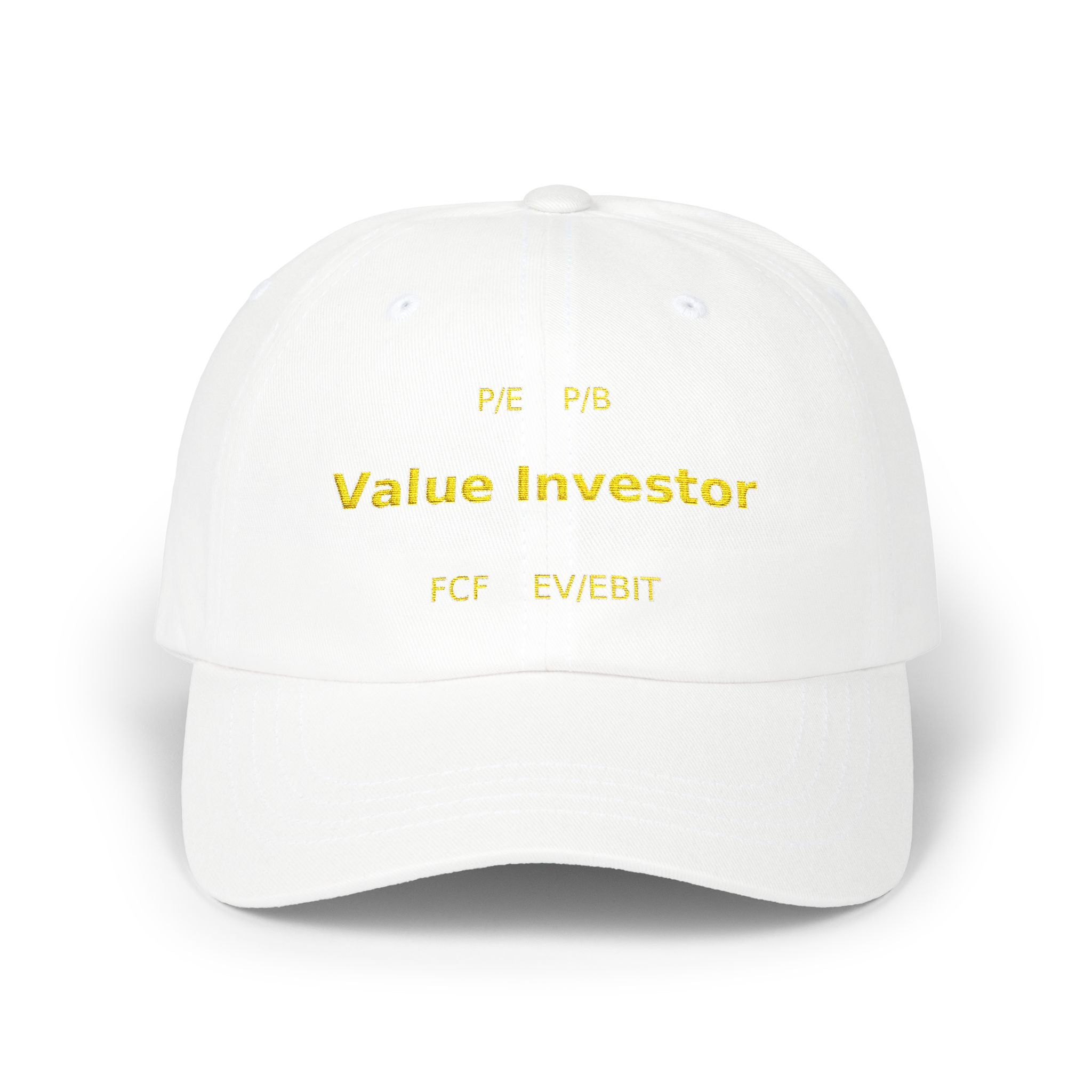 Value Investor Classic Dad Cap, Men’s Adjustable Cotton Hat, Gift for Finance Enthusiasts, Stylish Investor Accessory, Casual Wardrobe [...]