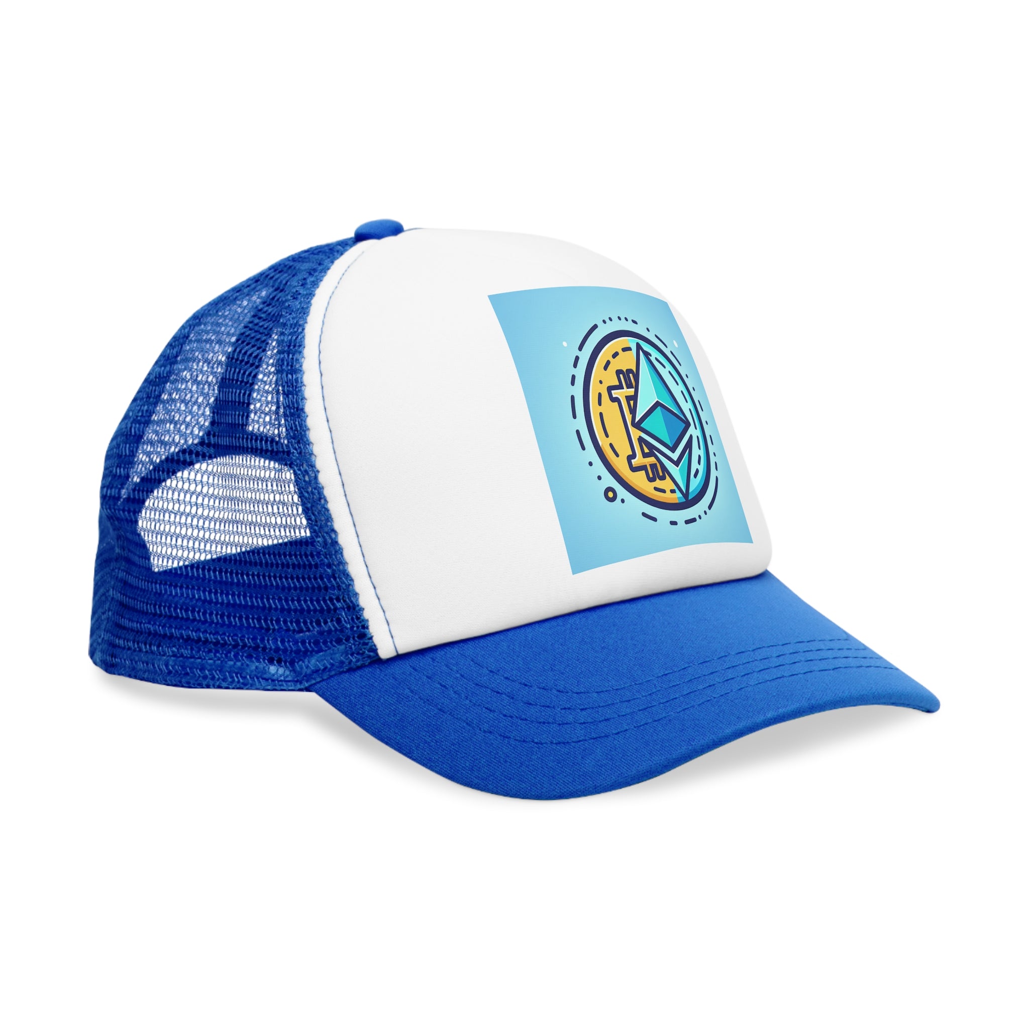 All In Crypto Mesh Cap | Trucker Hat for Crypto Enthusiasts | Stylish & Trendy Cap for Everyday Wear, Gift for Cryptocurrency Fans, [...]