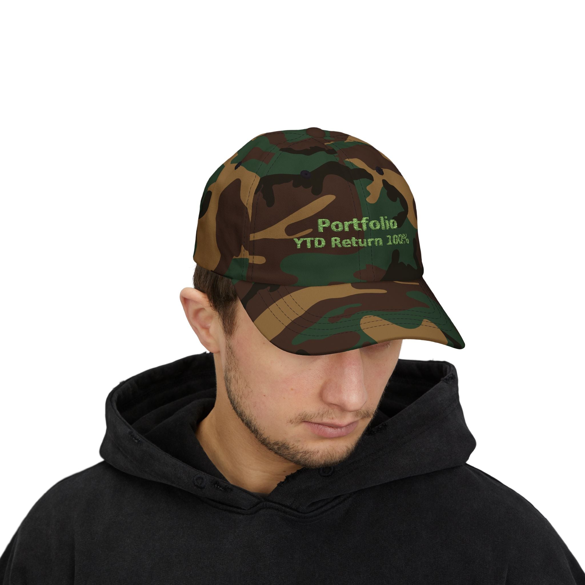 🔥 Portfolio up 100% YTD? What better way to flex that you’ve made smart investing decisions?  Whether you’re heading to an investing conference or just want to impress your investing friends, this cap is for you. 🧢💸