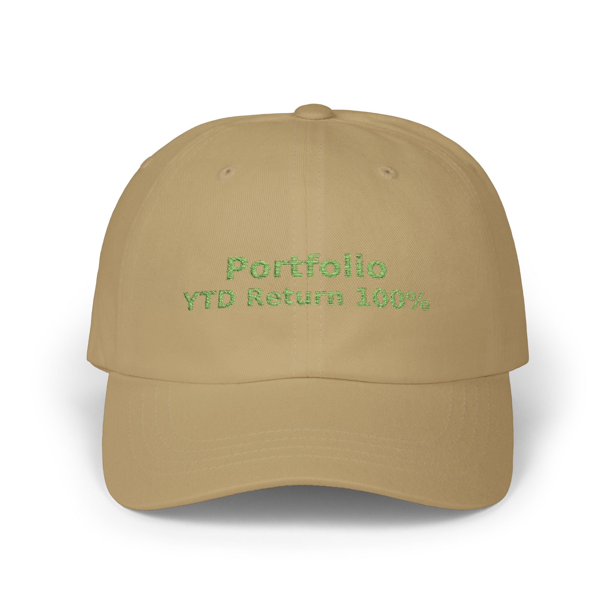 🔥 Portfolio up 100% YTD? What better way to flex that you’ve made smart investing decisions?  Whether you’re heading to an investing conference or just want to impress your investing friends, this cap is for you. 🧢💸