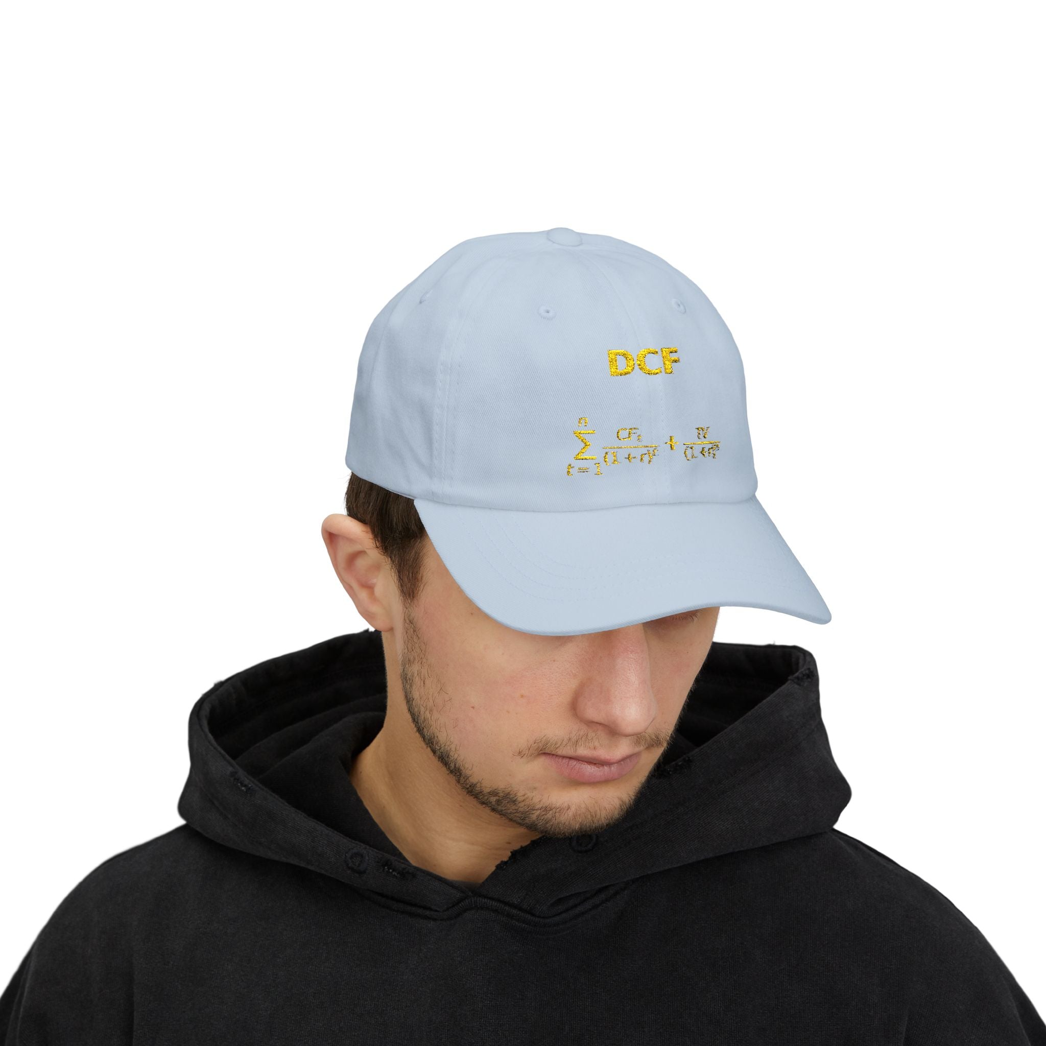 Classic Dad Cap with DCF Design - Casual Everyday Hat, Gift for Dads, Fashion Accessory, Summer Cap, Stylish Sun Hat