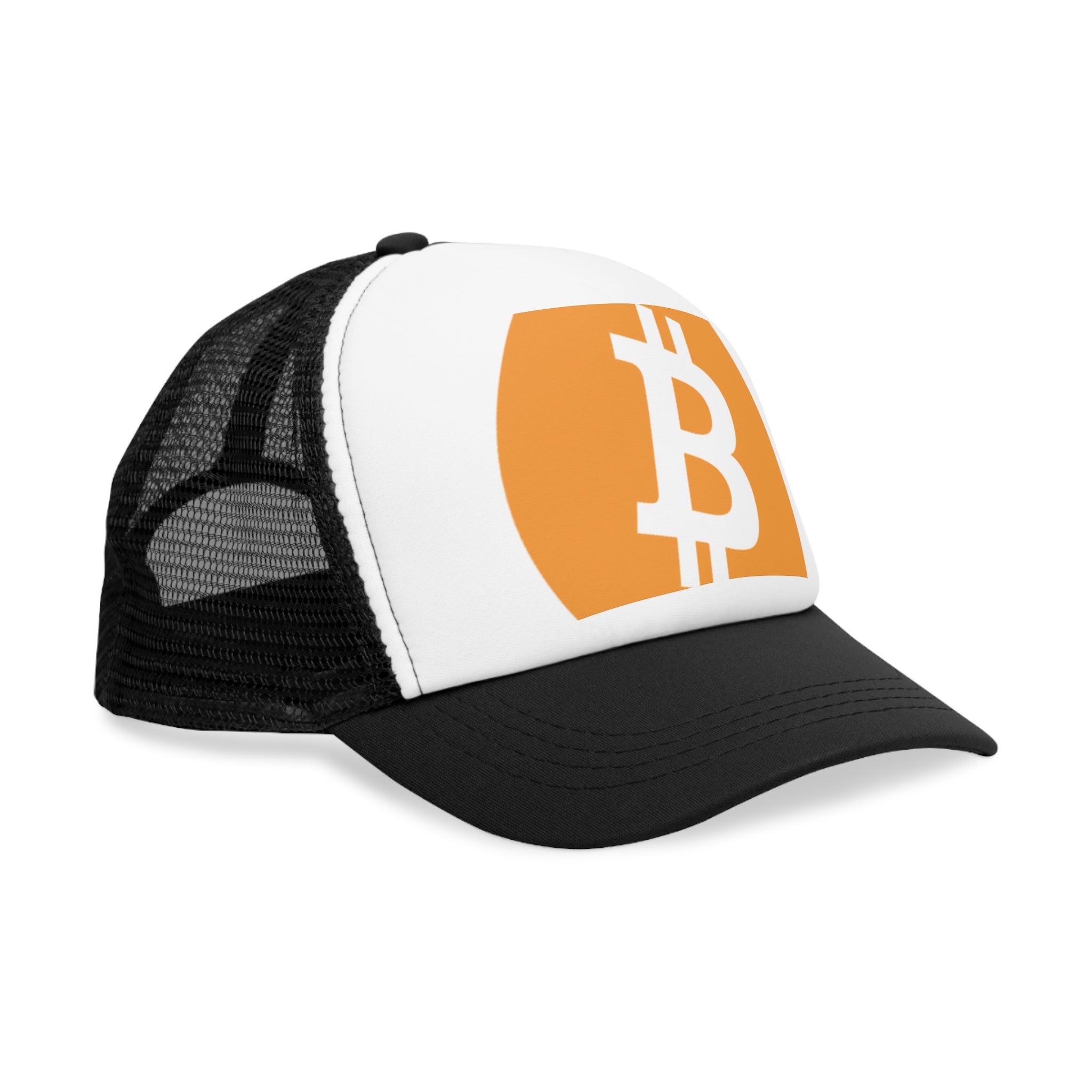 Bitcoin Mesh Cap, Trucker Hat for Crypto Lovers, Perfect Gift for Dads, Outdoor Events, Bitcoin Enthusiasts, Adjustable Cap