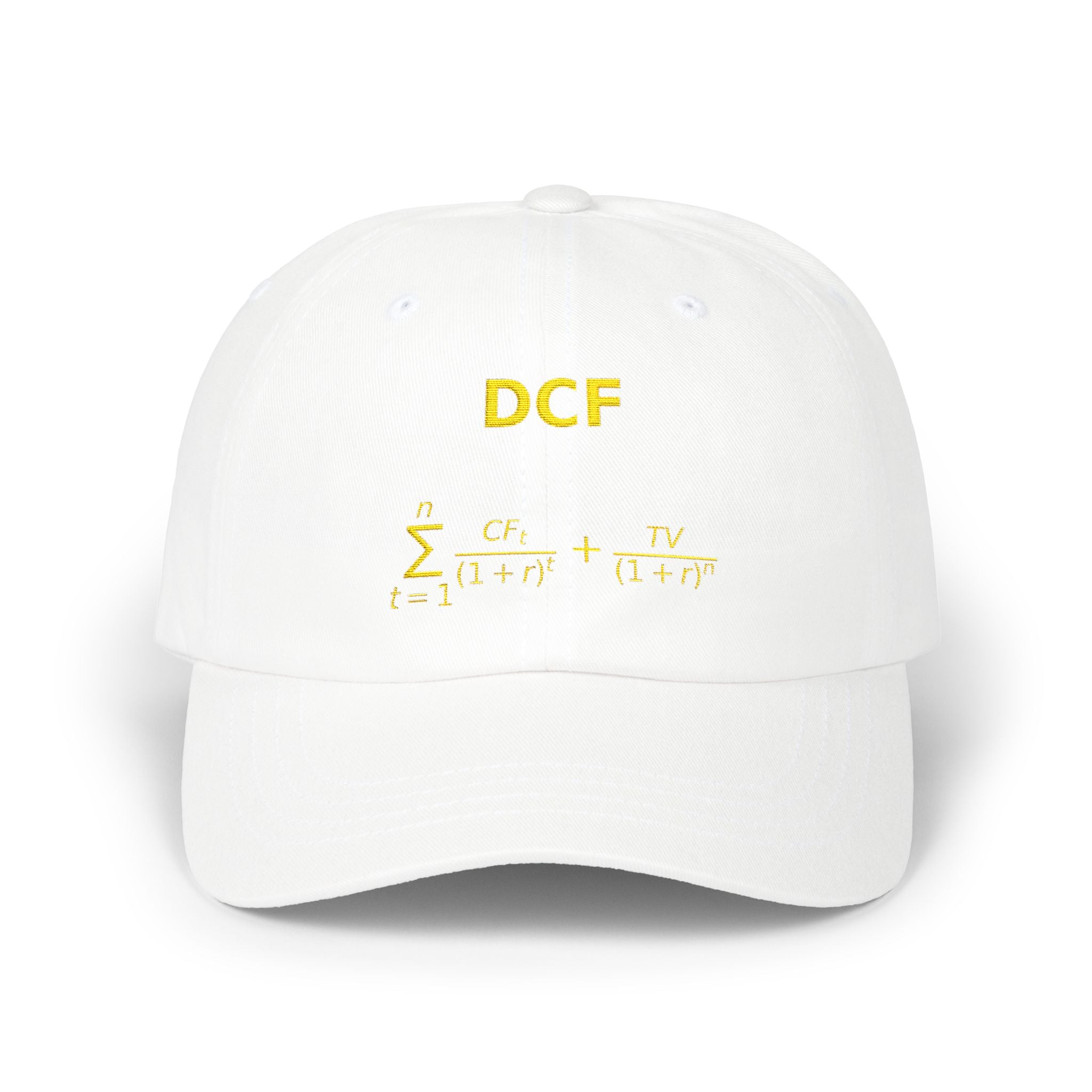 Classic Dad Cap with DCF Design - Casual Everyday Hat, Gift for Dads, Fashion Accessory, Summer Cap, Stylish Sun Hat