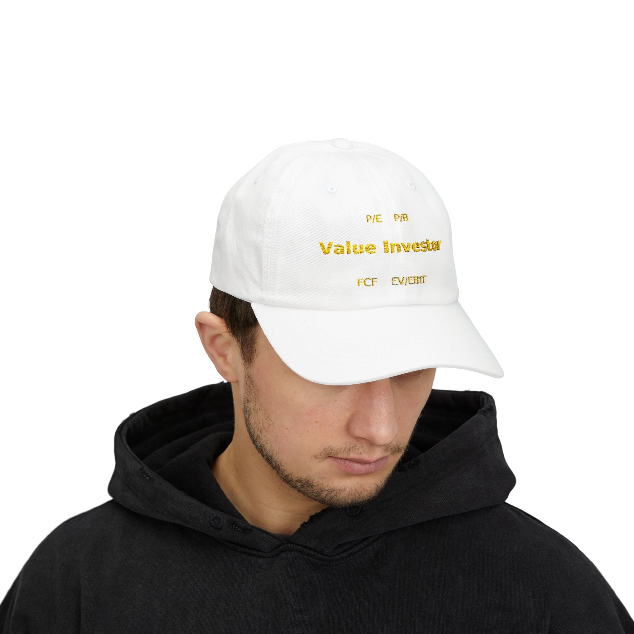 Value Investor Classic Dad Cap, Men’s Adjustable Cotton Hat, Gift for Finance Enthusiasts, Stylish Investor Accessory, Casual Wardrobe [...]
