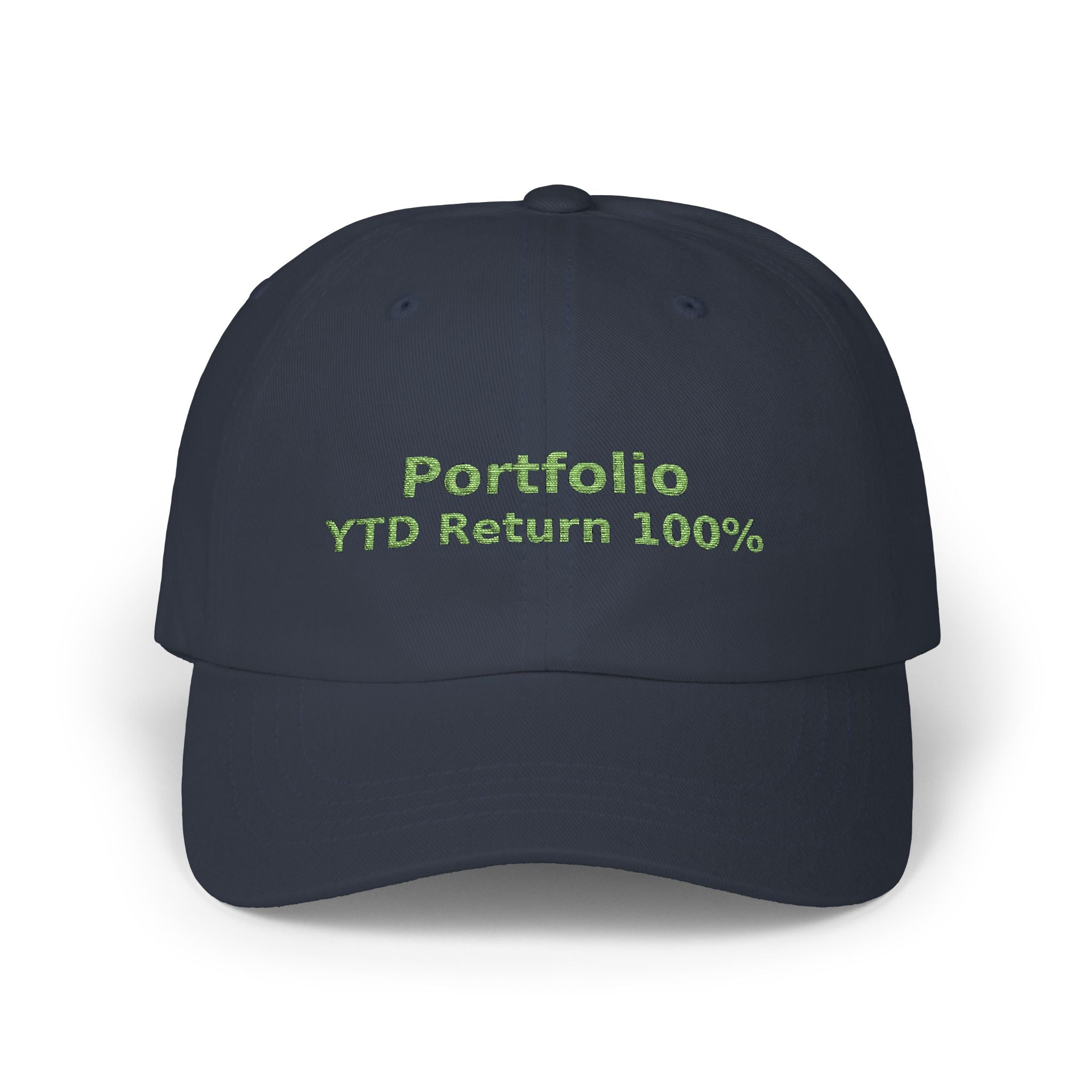 🔥 Portfolio up 100% YTD? What better way to flex that you’ve made smart investing decisions?  Whether you’re heading to an investing conference or just want to impress your investing friends, this cap is for you. 🧢💸