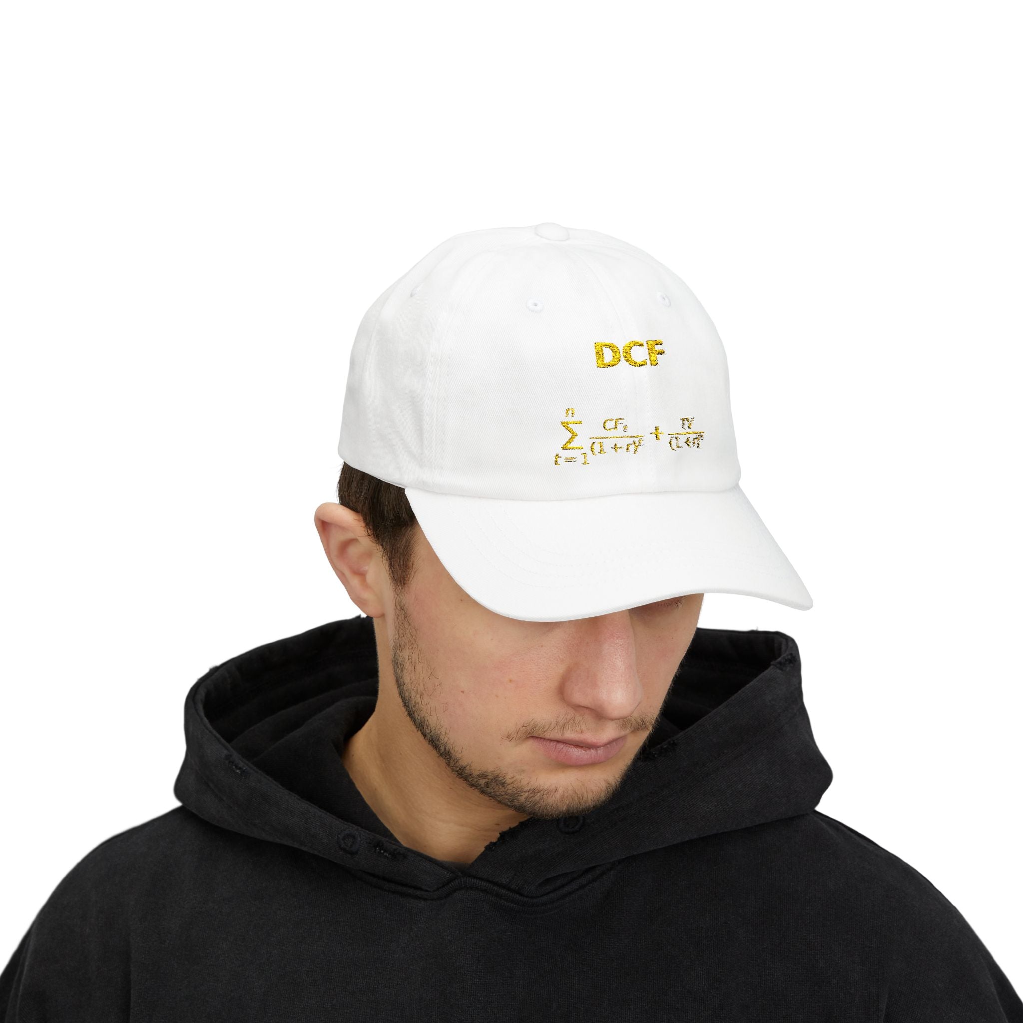 Classic Dad Cap with DCF Design - Casual Everyday Hat, Gift for Dads, Fashion Accessory, Summer Cap, Stylish Sun Hat
