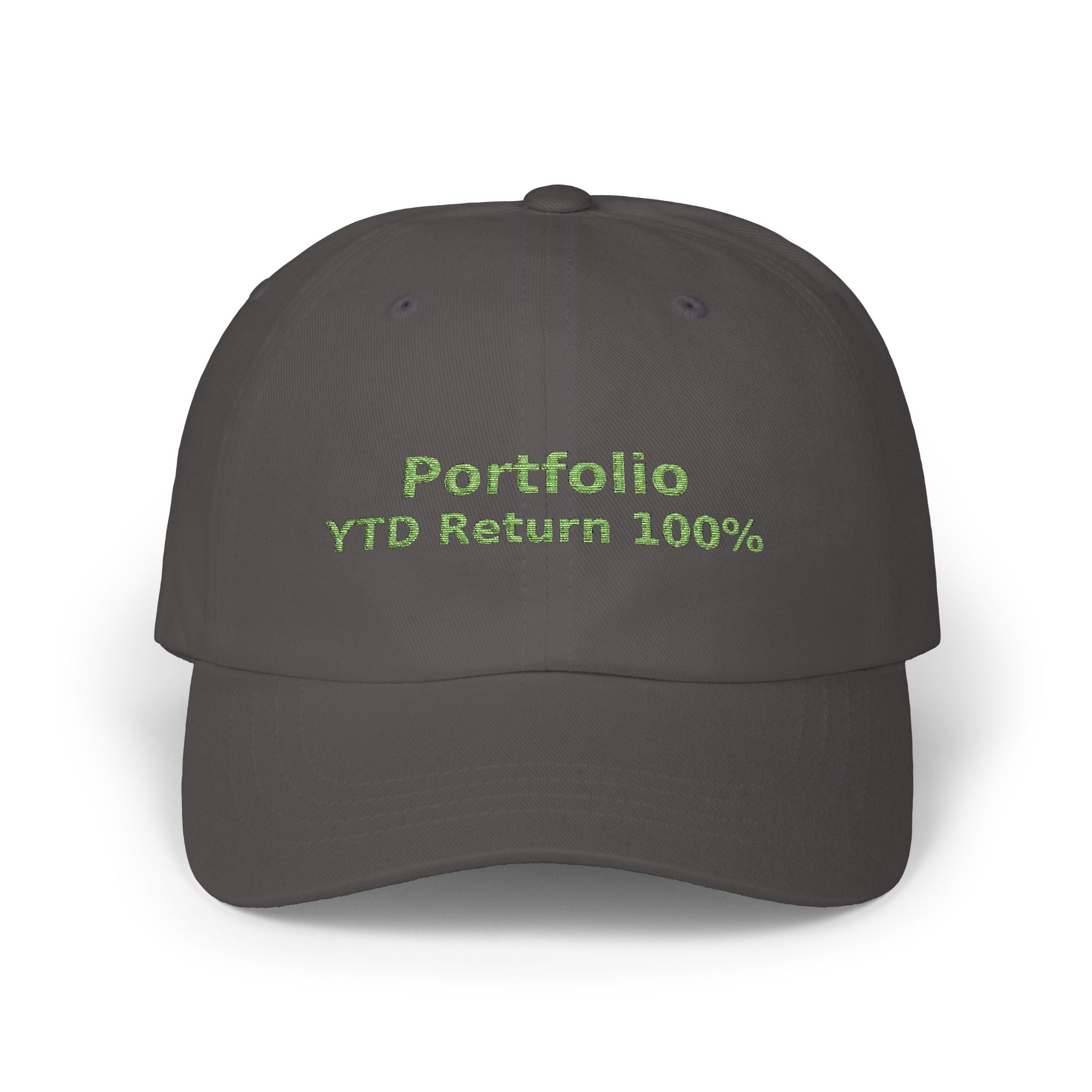 🔥 Portfolio up 100% YTD? What better way to flex that you’ve made smart investing decisions?  Whether you’re heading to an investing conference or just want to impress your investing friends, this cap is for you. 🧢💸