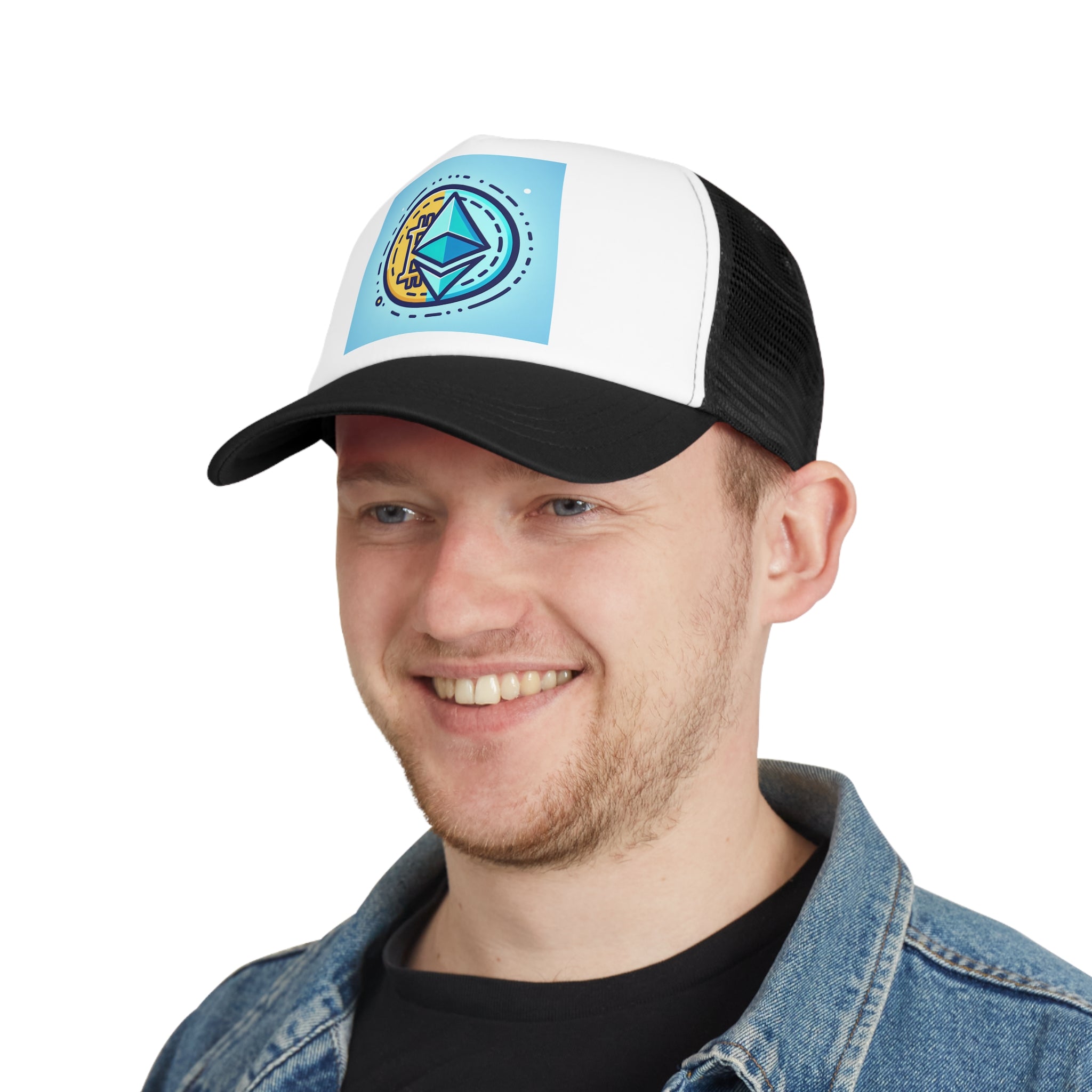 All In Crypto Mesh Cap | Trucker Hat for Crypto Enthusiasts | Stylish & Trendy Cap for Everyday Wear, Gift for Cryptocurrency Fans, [...]