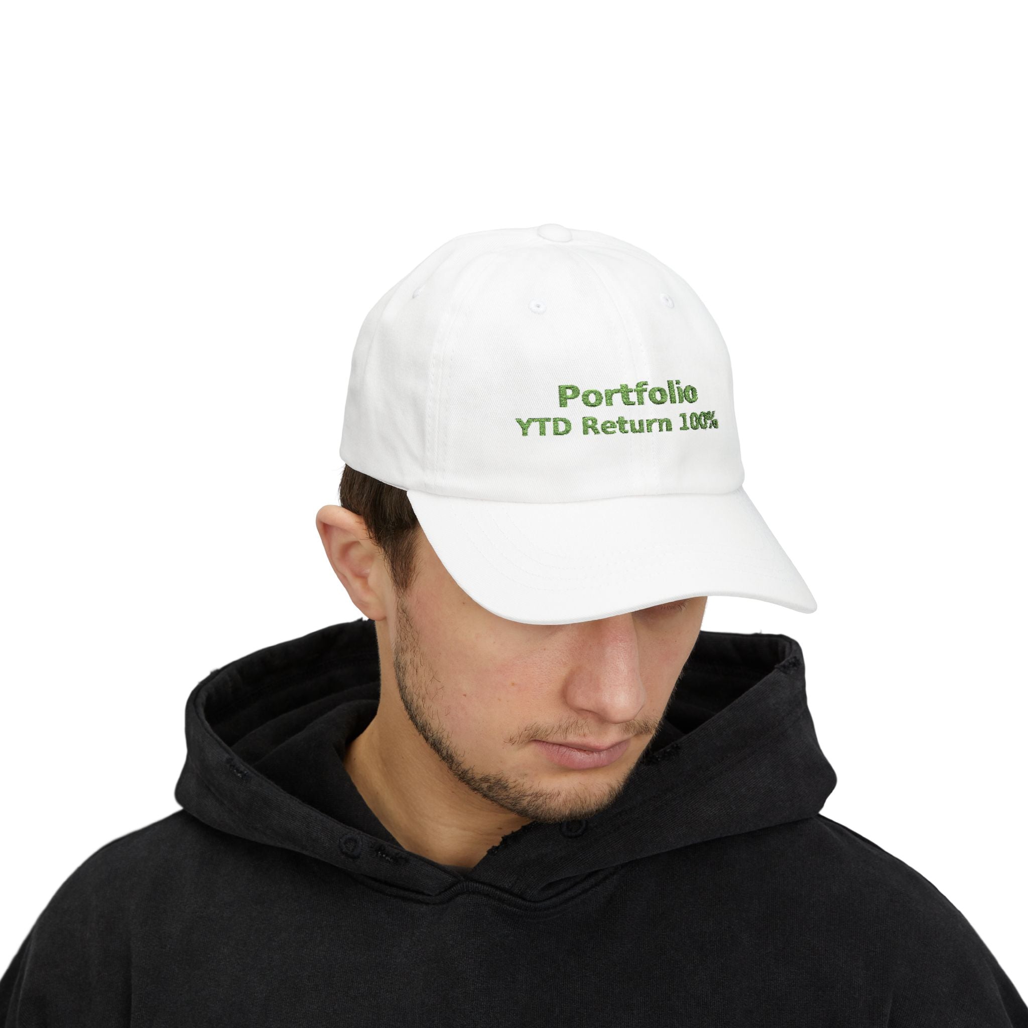 🔥 Portfolio up 100% YTD? What better way to flex that you’ve made smart investing decisions?  Whether you’re heading to an investing conference or just want to impress your investing friends, this cap is for you. 🧢💸